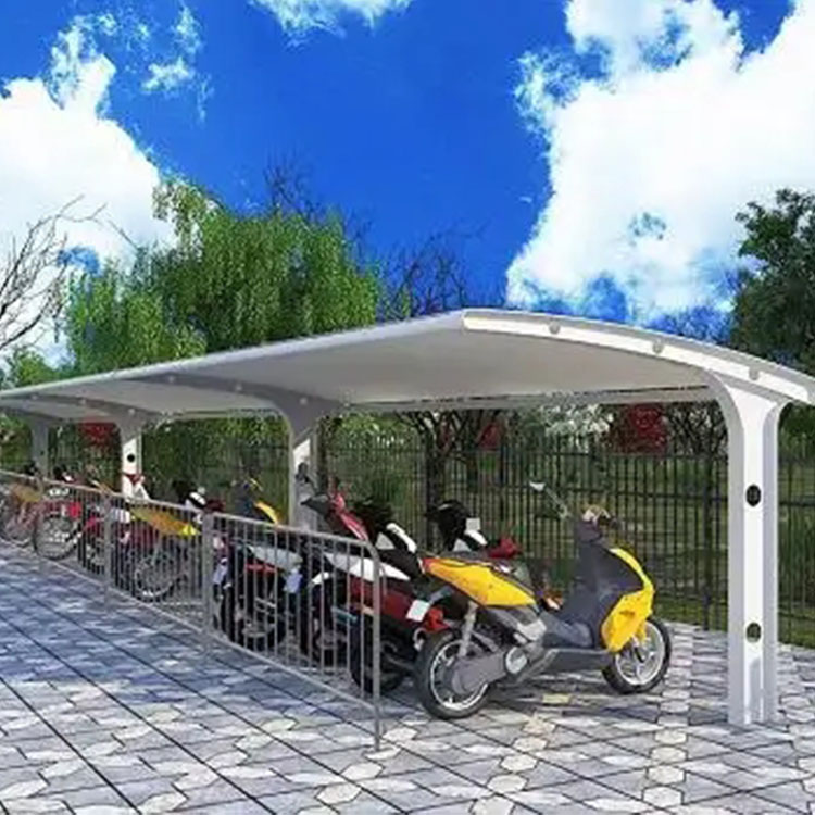 和平县膜结构电动车棚